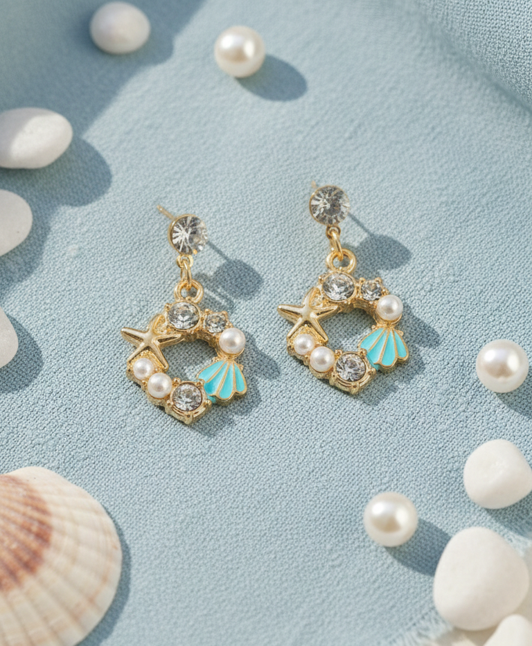 The Mermaid Core Earrings