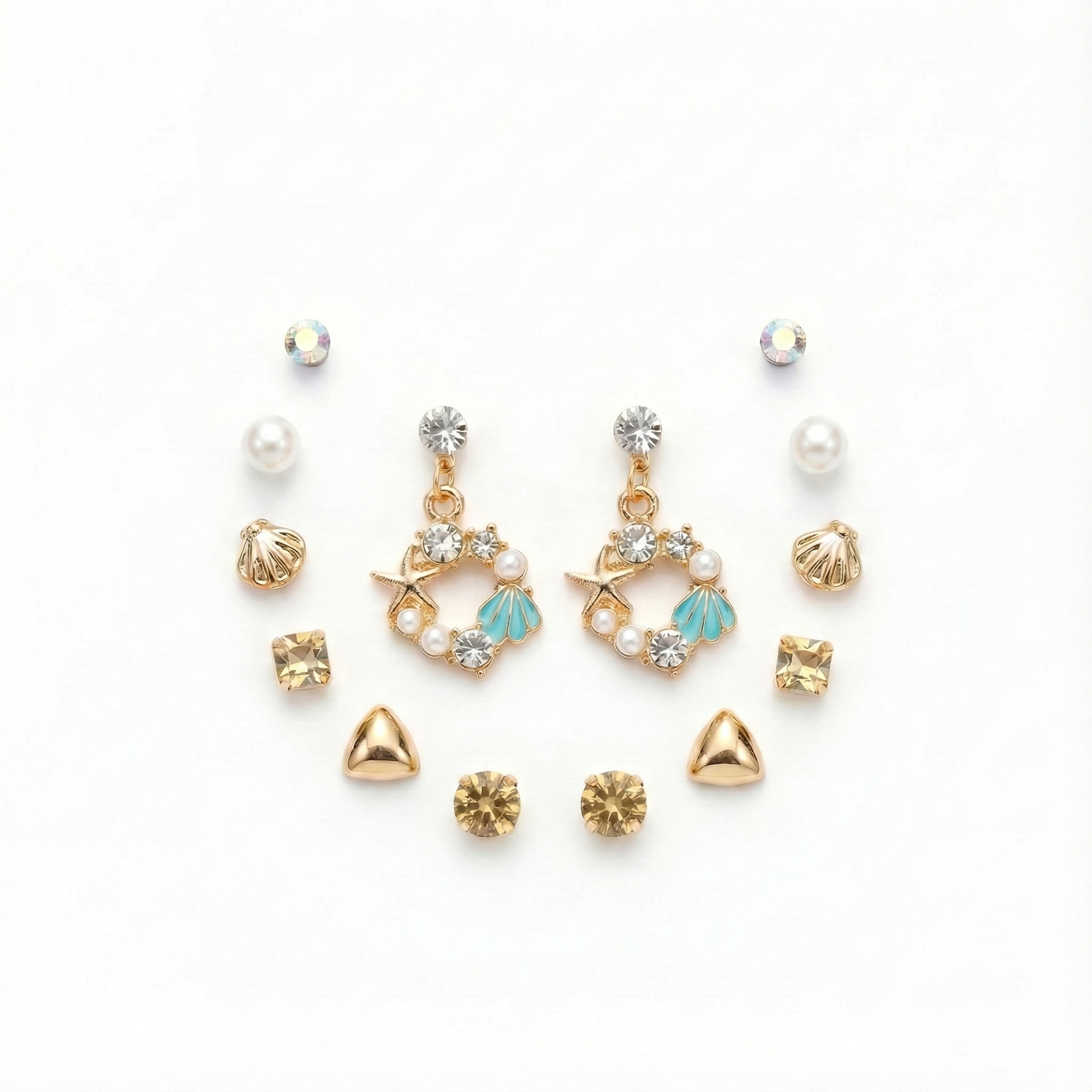 The Mermaid Core Earrings